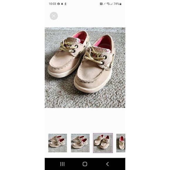 NIB SPERRY INFANT BAHAMA ZEBRA PRINT CRIB SHOES - Picture 5 of 7